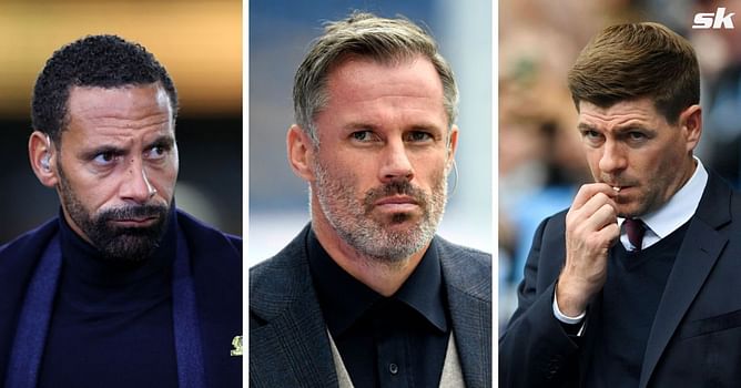 Rio Ferdinand calls out Jamie Carragher after Liverpool legend Steven Gerrard joins Saudi Arabian club