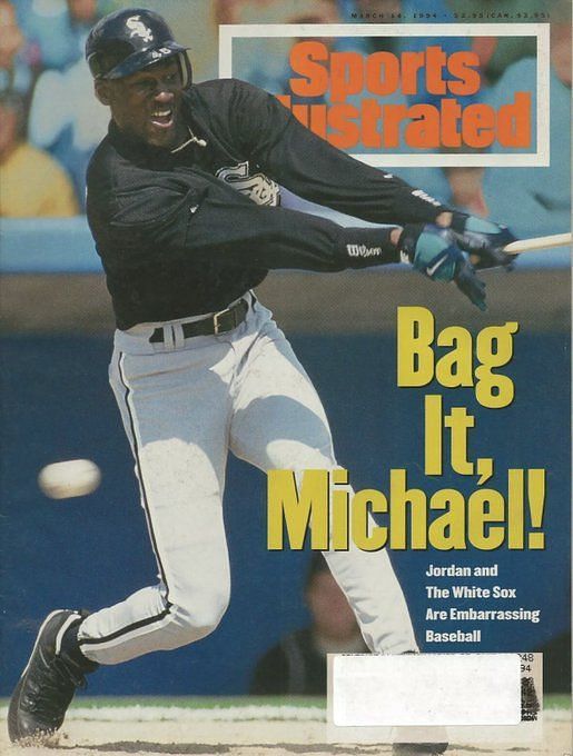 Michael Jordan Playing Baseball - Sports Illustrated