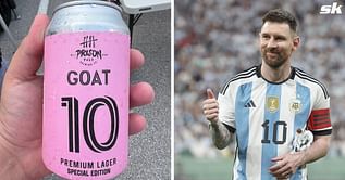 Florida-based brewing company release 'GOAT' beer ahead of Lionel Messi's debut for Inter Miami