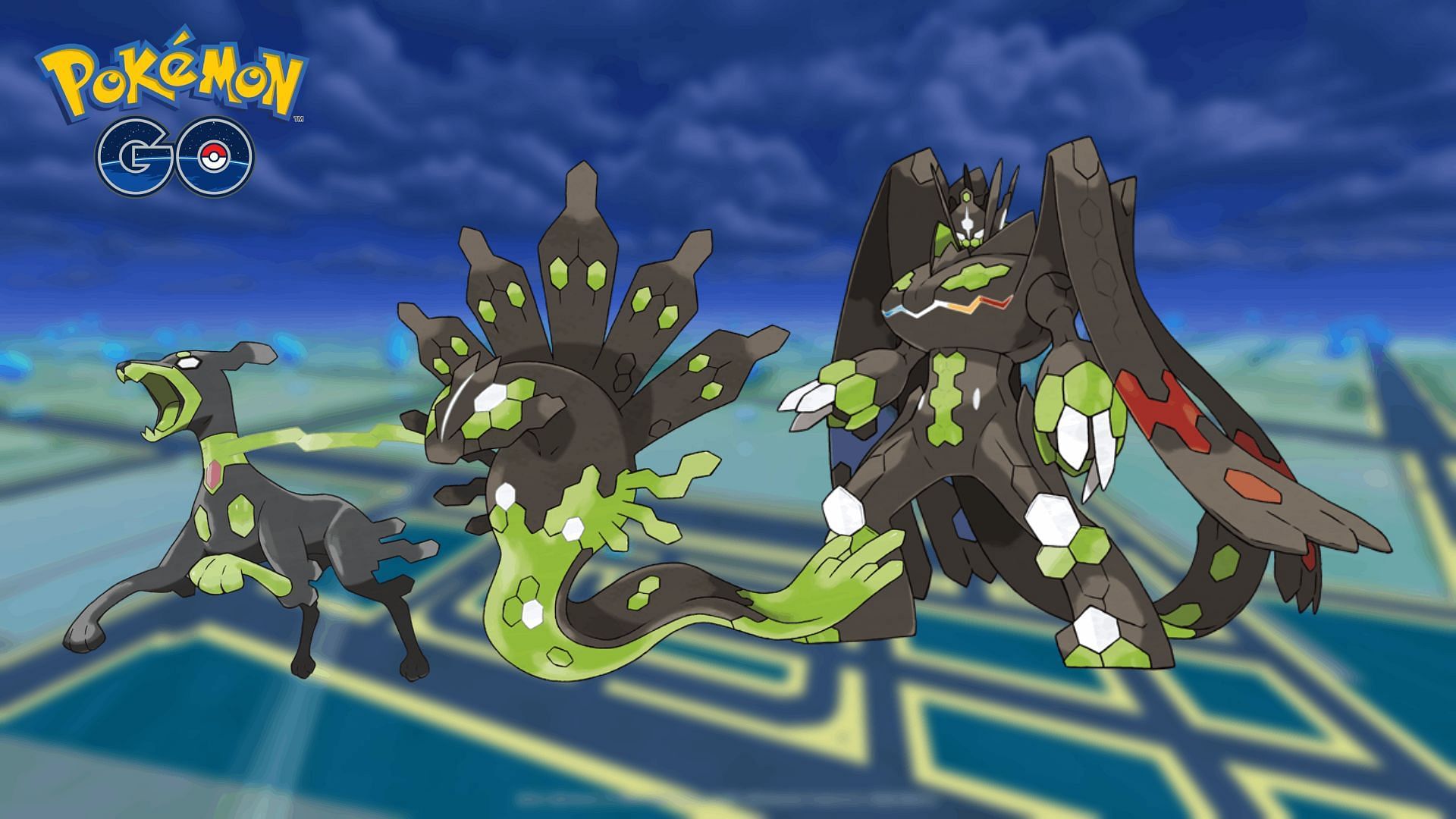 All three forms of Zygarde
