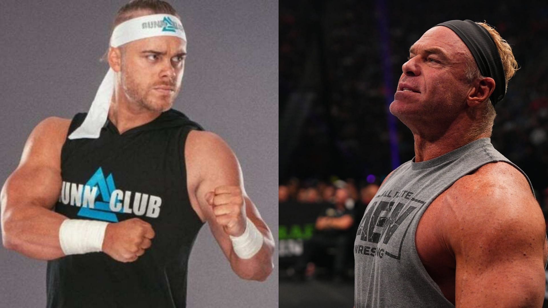 Billy and Austin Gunn are father and son signed with AEW
