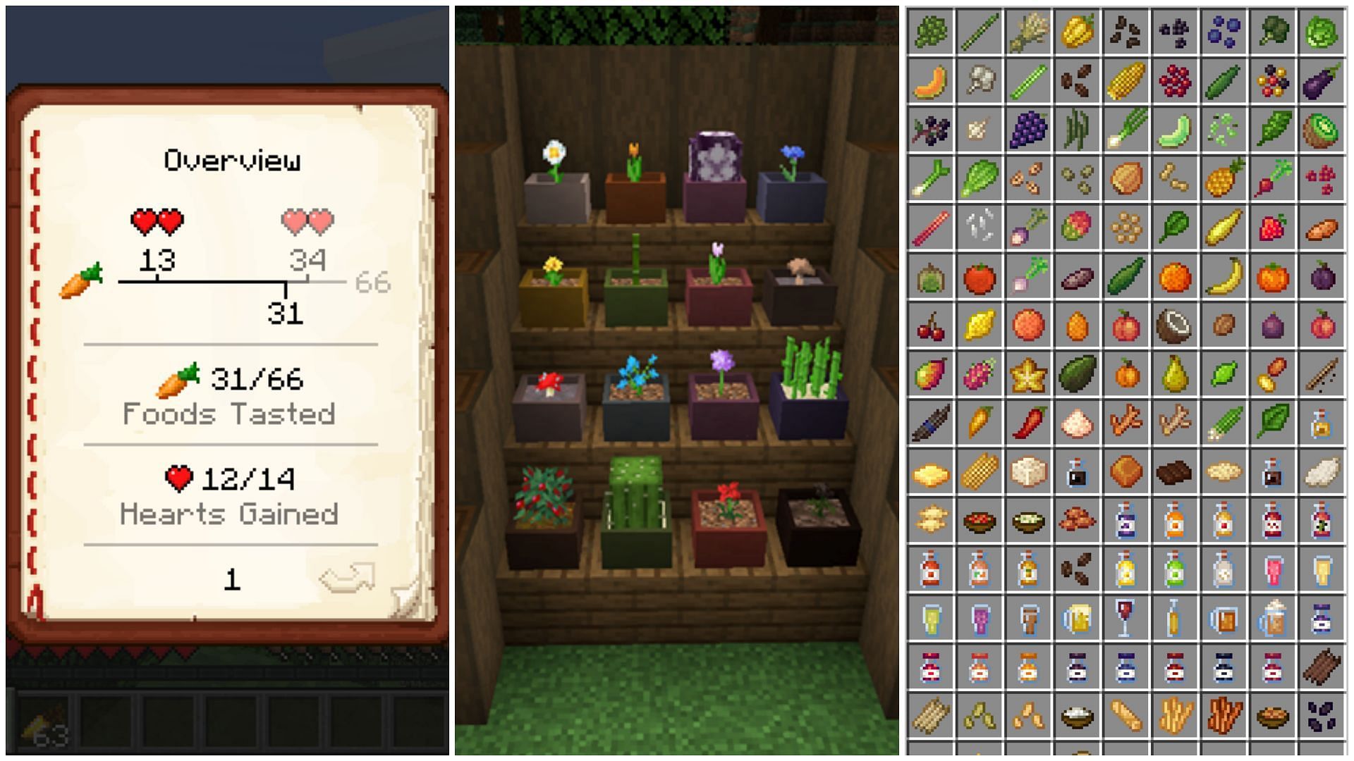 There are loads of food and cooking-related mods for Minecraft (Image via Sportskeeda)