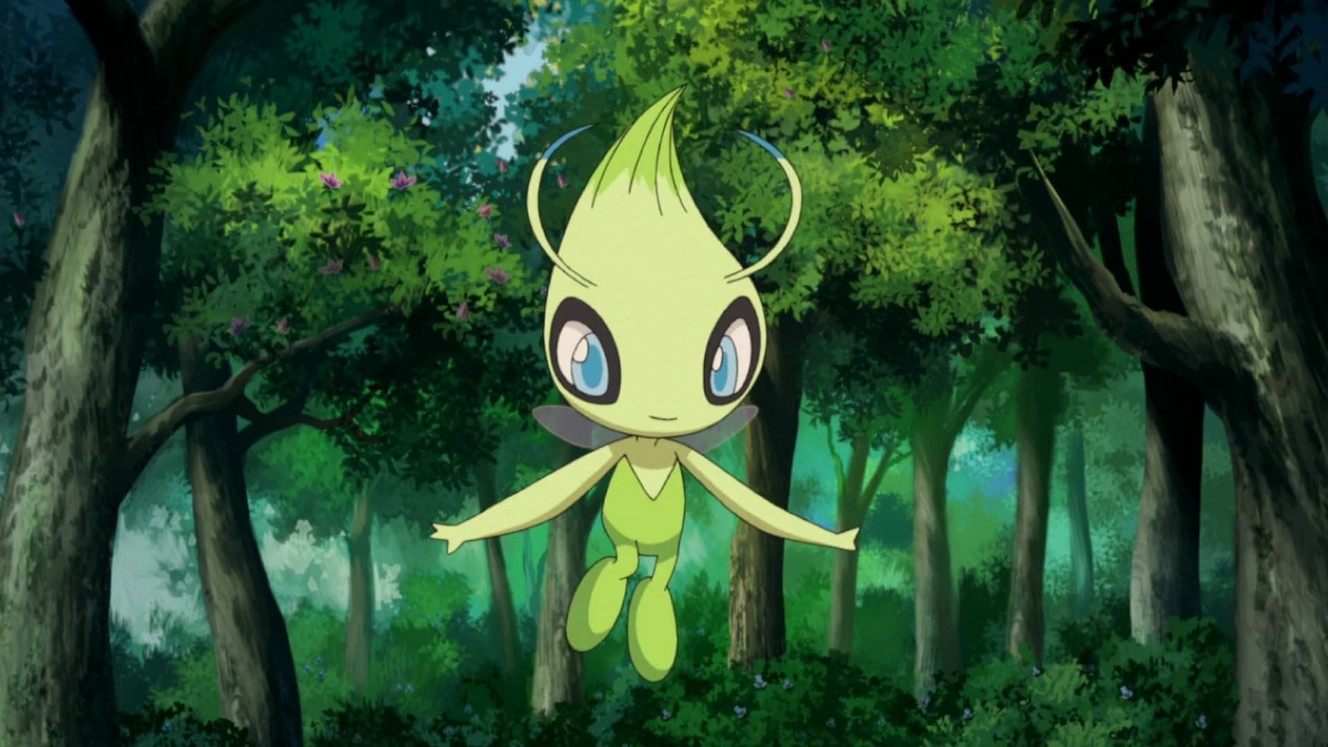 Celebi - the Time Traveler (Image via The Pokemon Company)