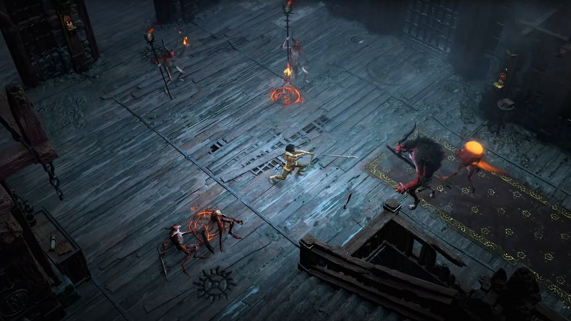 Diablo 4 gameplay using Rogue (Image via Blizzard Entertainment)