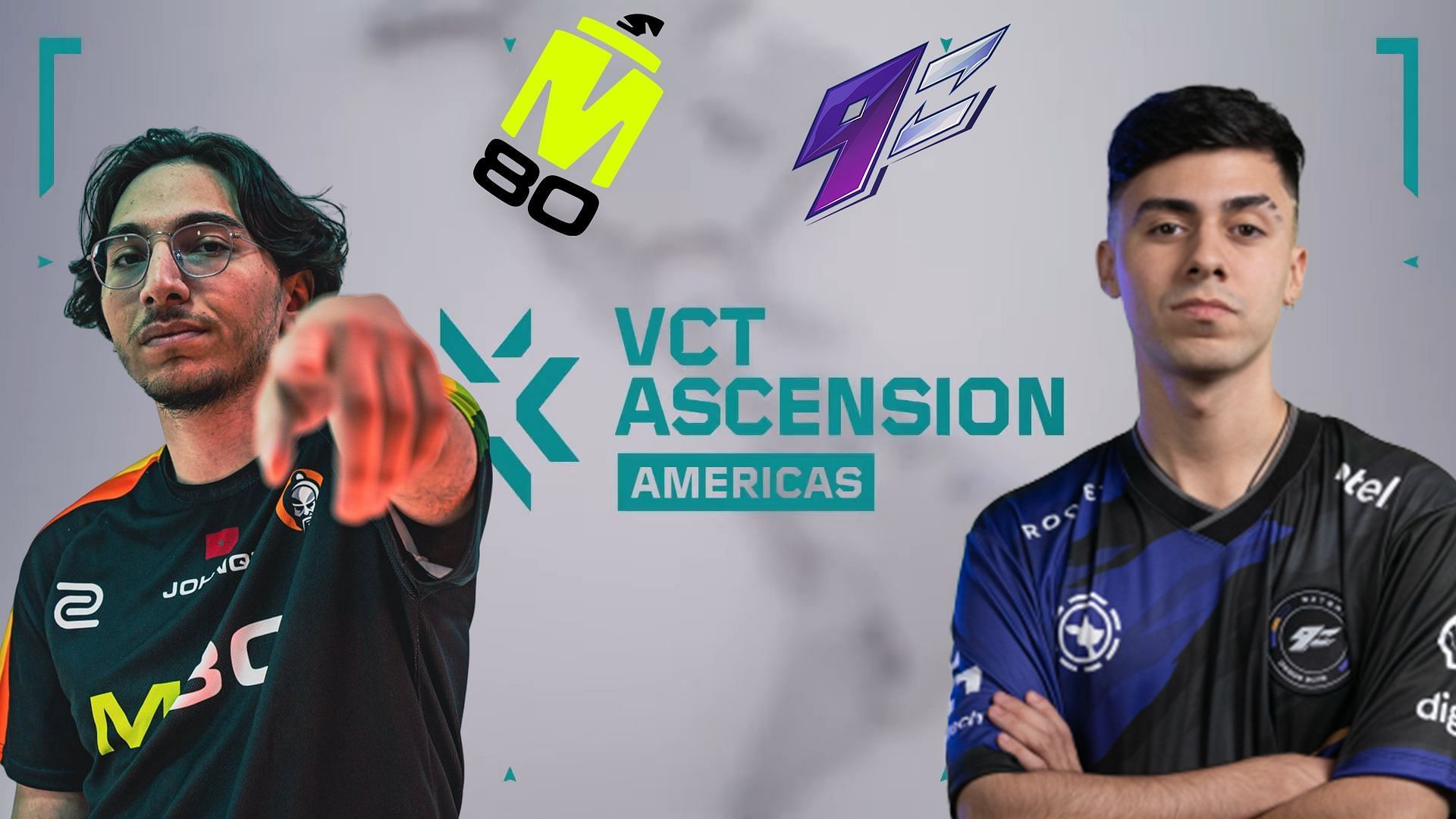 M80 vs 9z Team at VCT Ascension: Americas 2023 (Image via Sportskeeda)