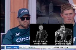 "Bazball bodied by Aussieball" - Top 10 funny memes as England slump to 114/4 on Day 4 of the 2nd Ashes Test chasing 371
