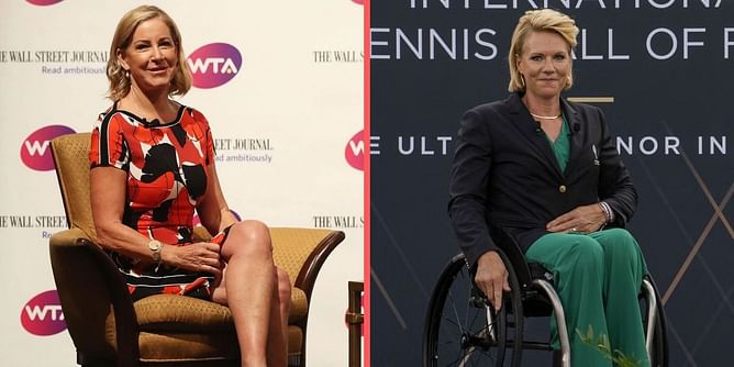 "She is the GOAT" - Chris Evert awestruck by wheelchair tennis legend Esther Vergeer's success