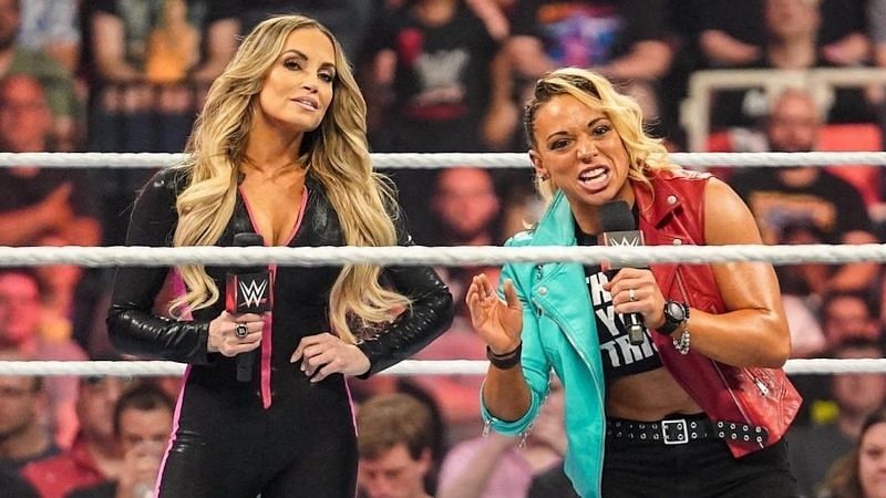 trish stratus takes a dig becky lynch
