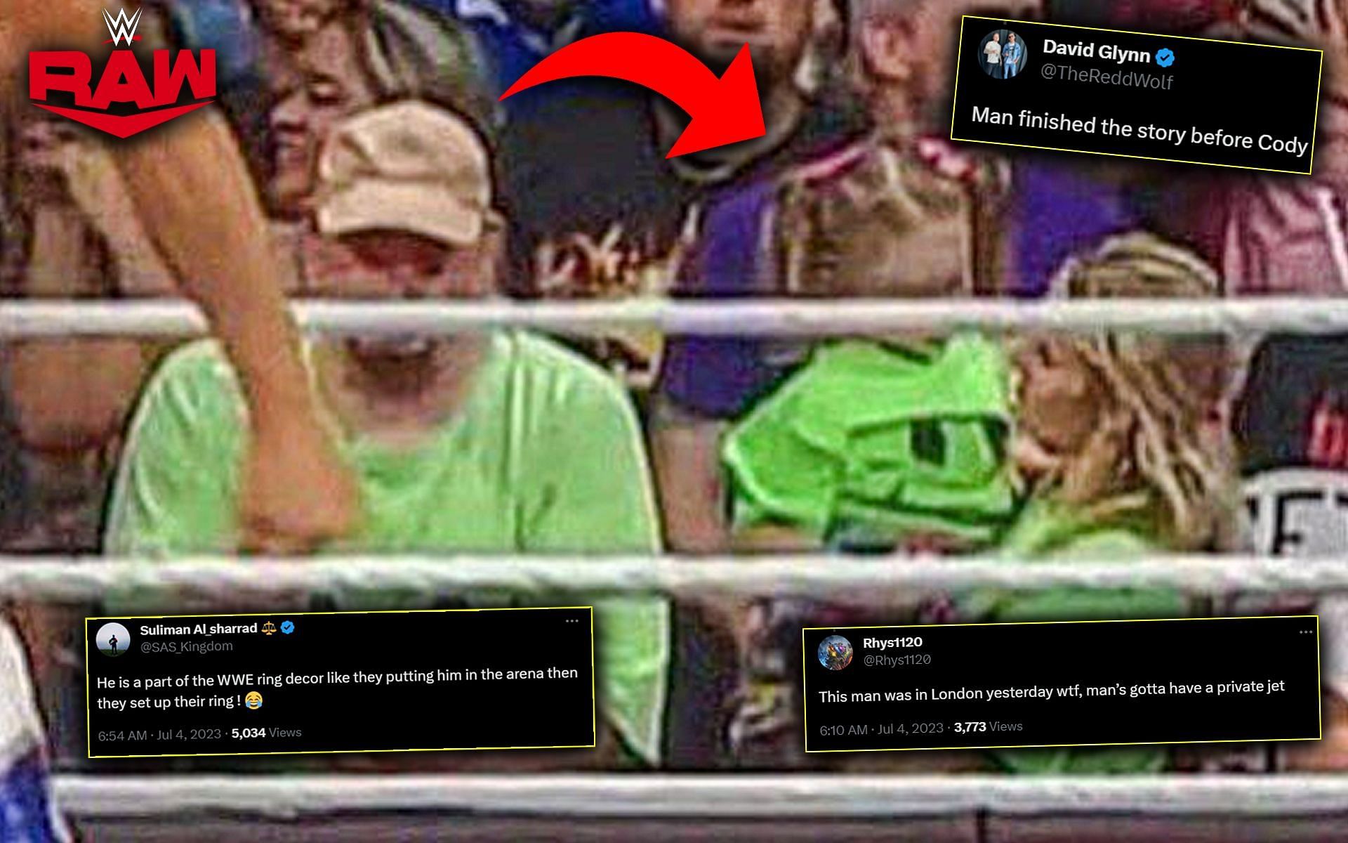 Superfan Smilez is famously known as green shirt guy