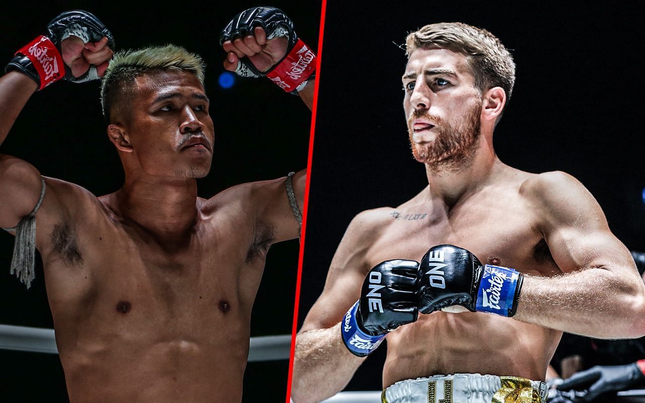 Superlek (L) and Jonathan Haggerty (R) | Photo by ONE Championship