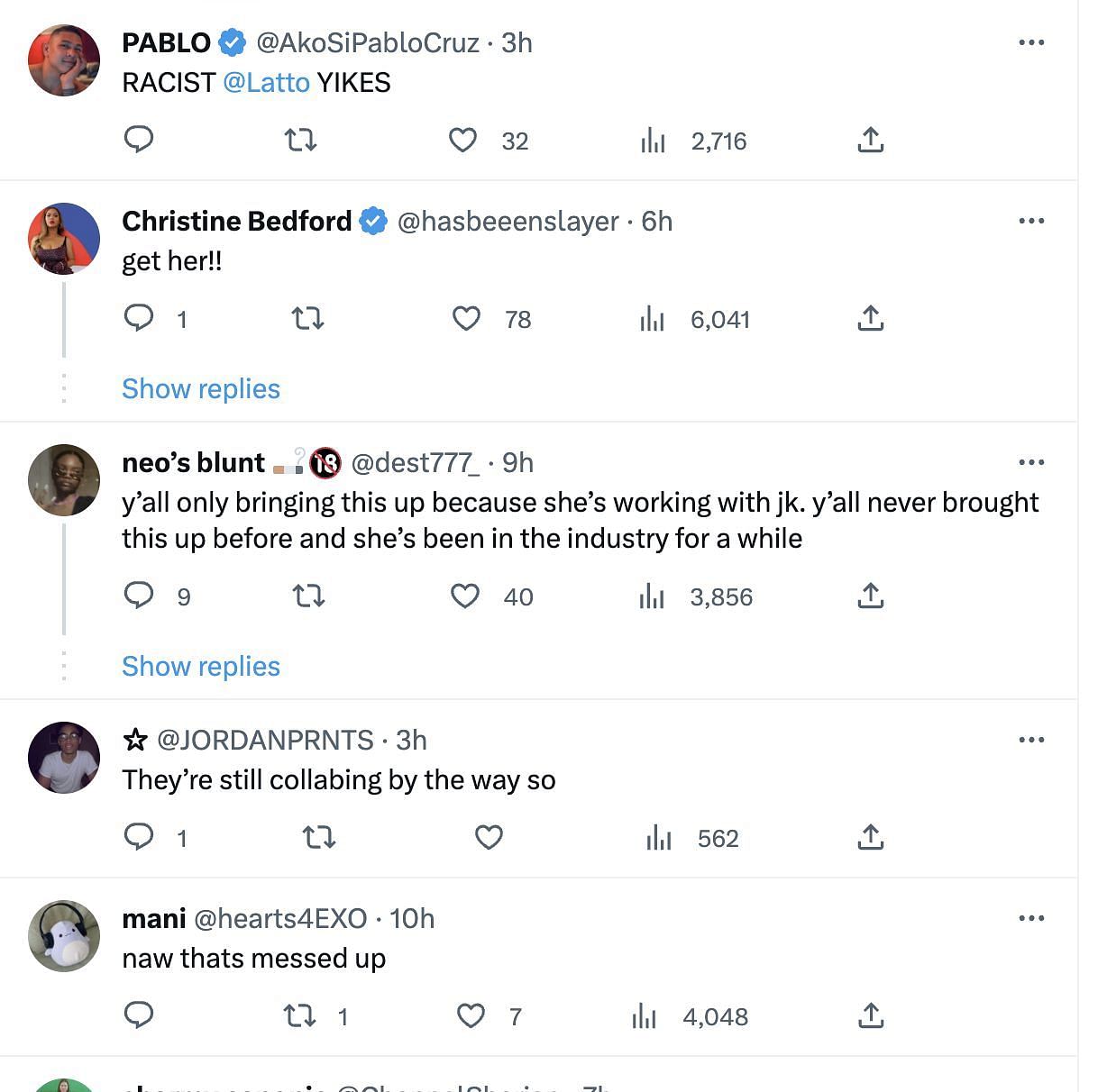 Social media users commented on the rapper&#039;s racist tweets and called them insensitive: Reactions explored. (Image via Twitter)