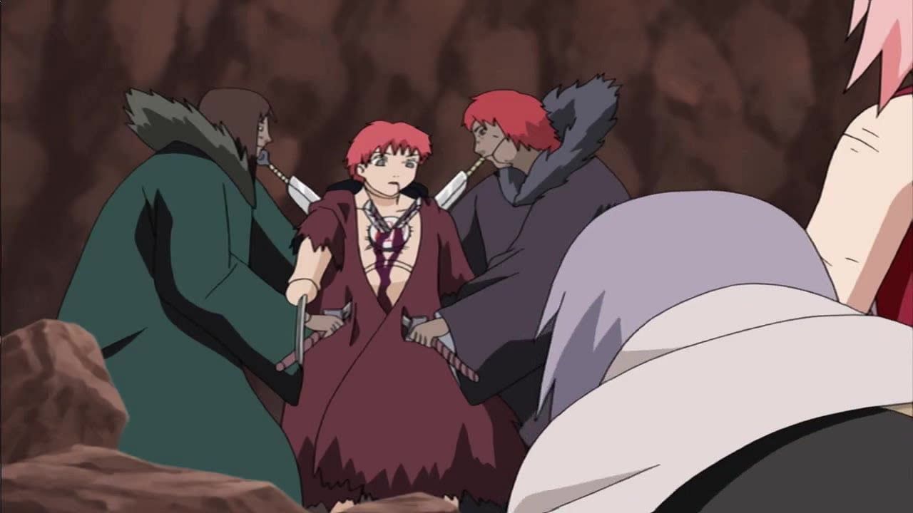 Sakura vs Sasori fight (Image via Studio Pierrot)