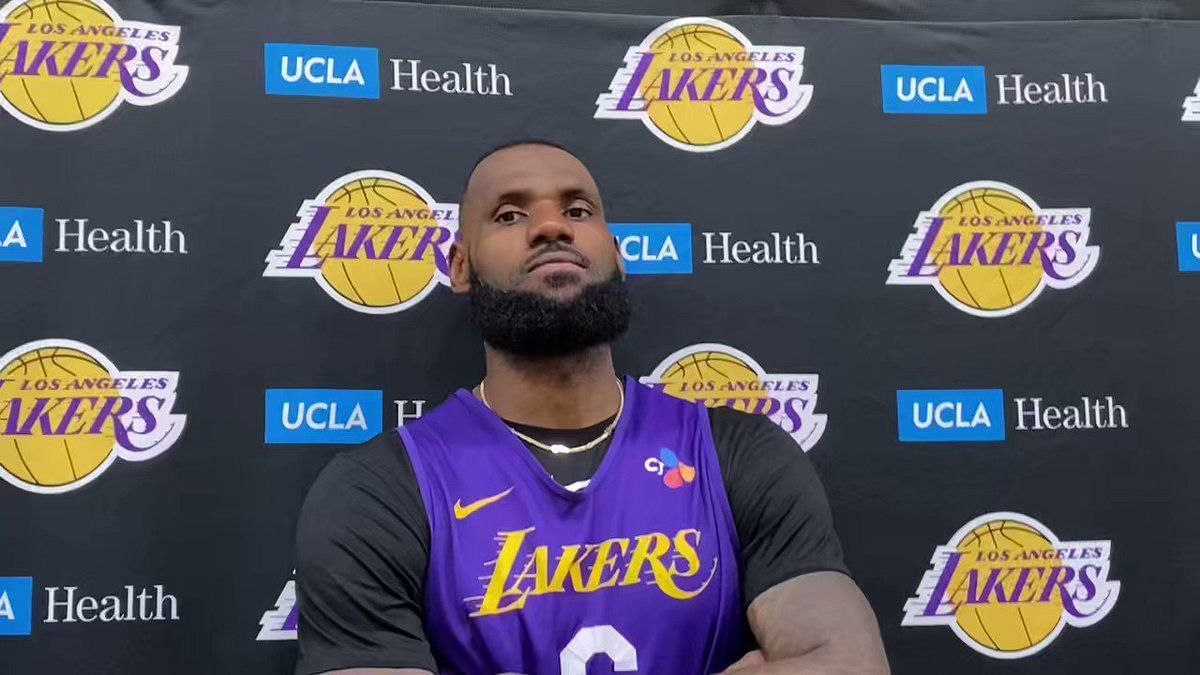 How I go from 6 to 23 like I'm LeBron'- Lakers superstar endorses final  jersey number switch on Twitter with Drake lyrics