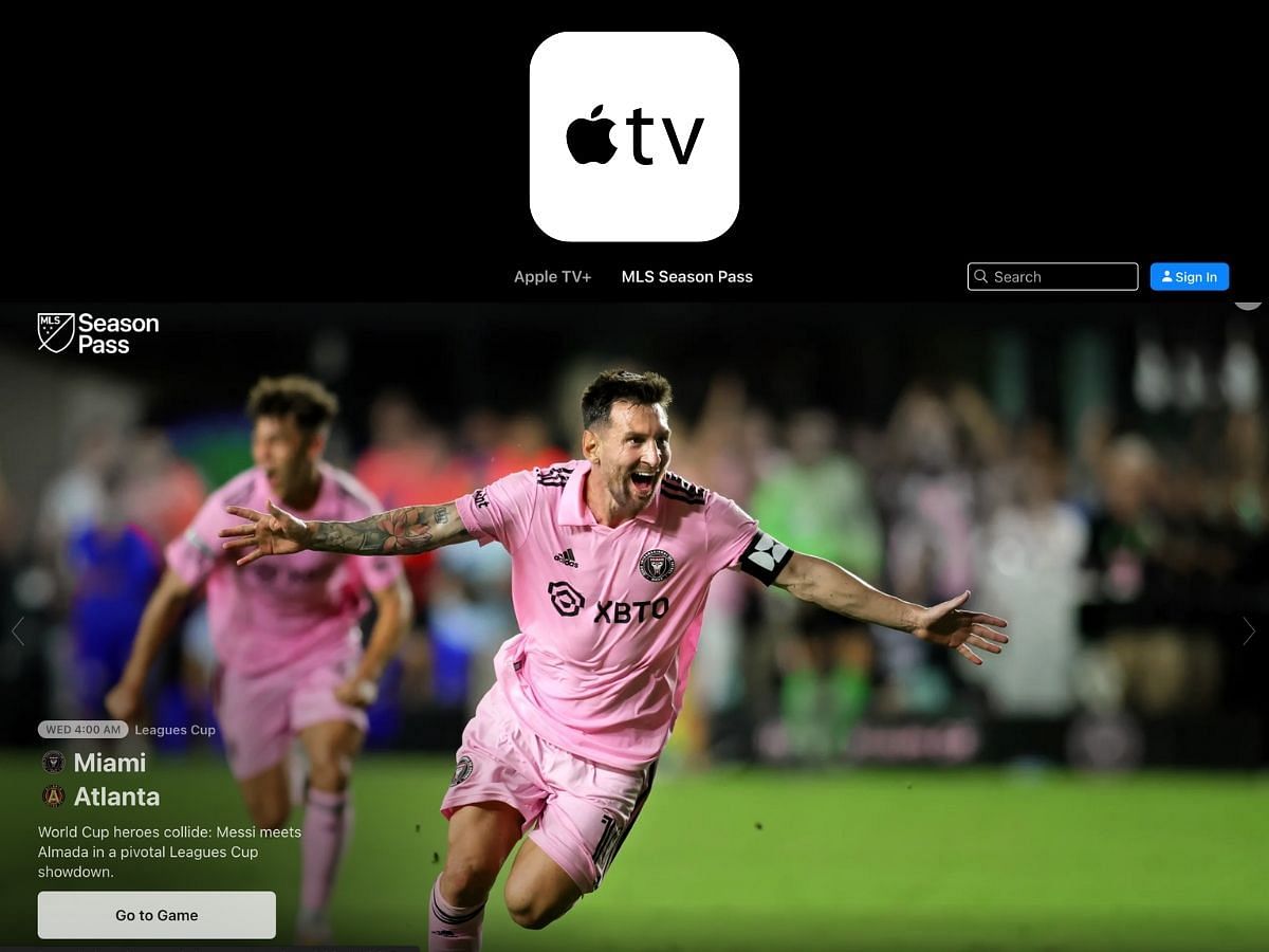 Stream Messi and Inter Miami CF Games Live with Apple TV