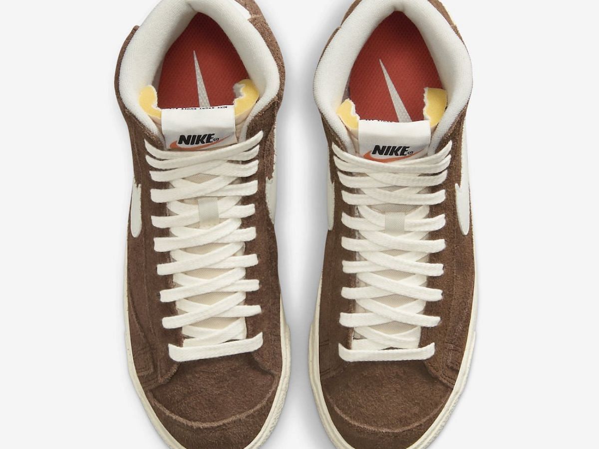 An Overview of Nike Blazer Mid &#039;77 Cacao Wow (Image via Twitter/@YungFreshUT)