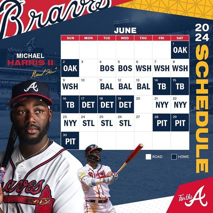 Atlanta Braves on X: Our full 2024 schedule ⬇️