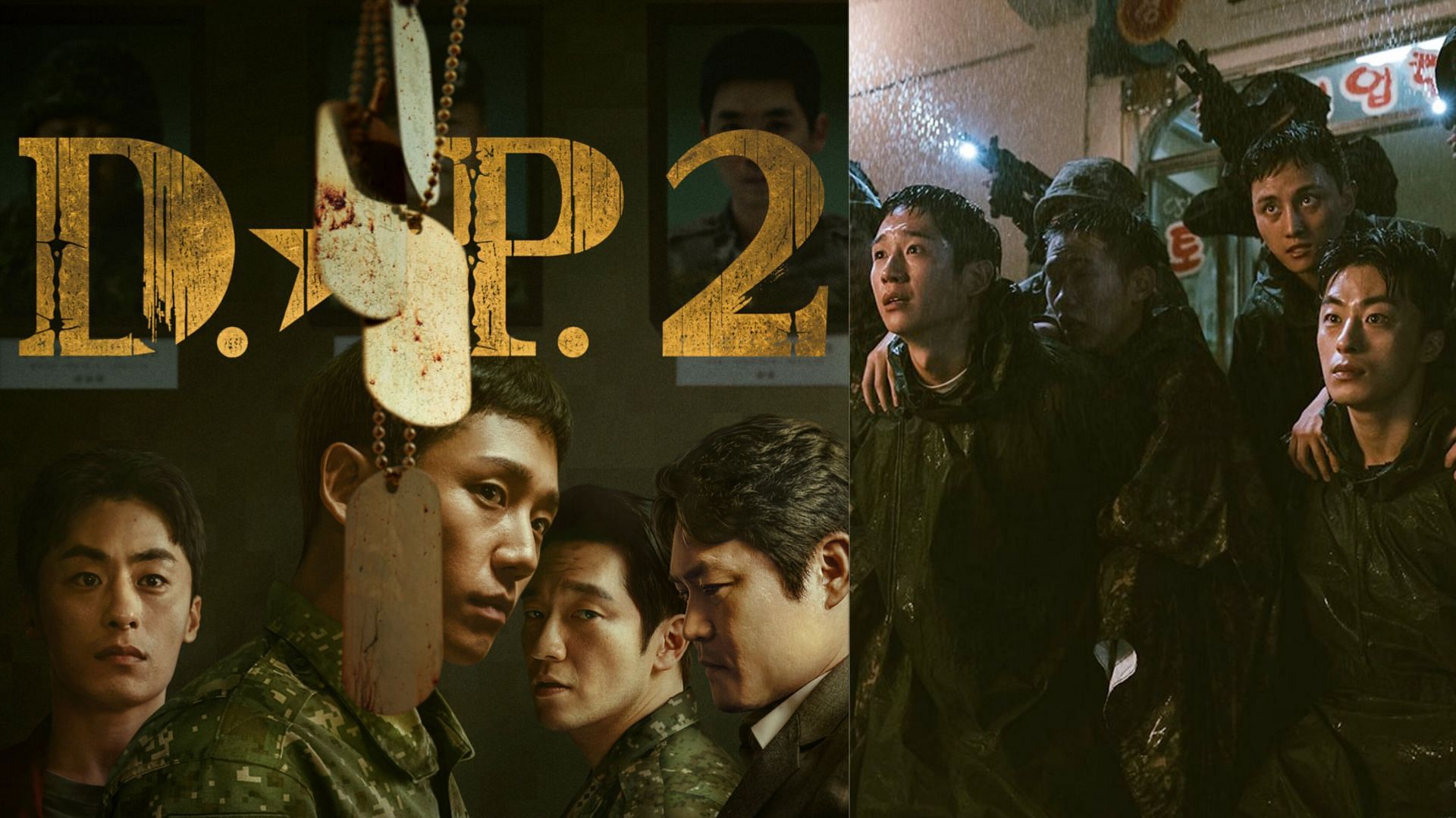 Featuring D.P. 2 casts (Image via Netflix)