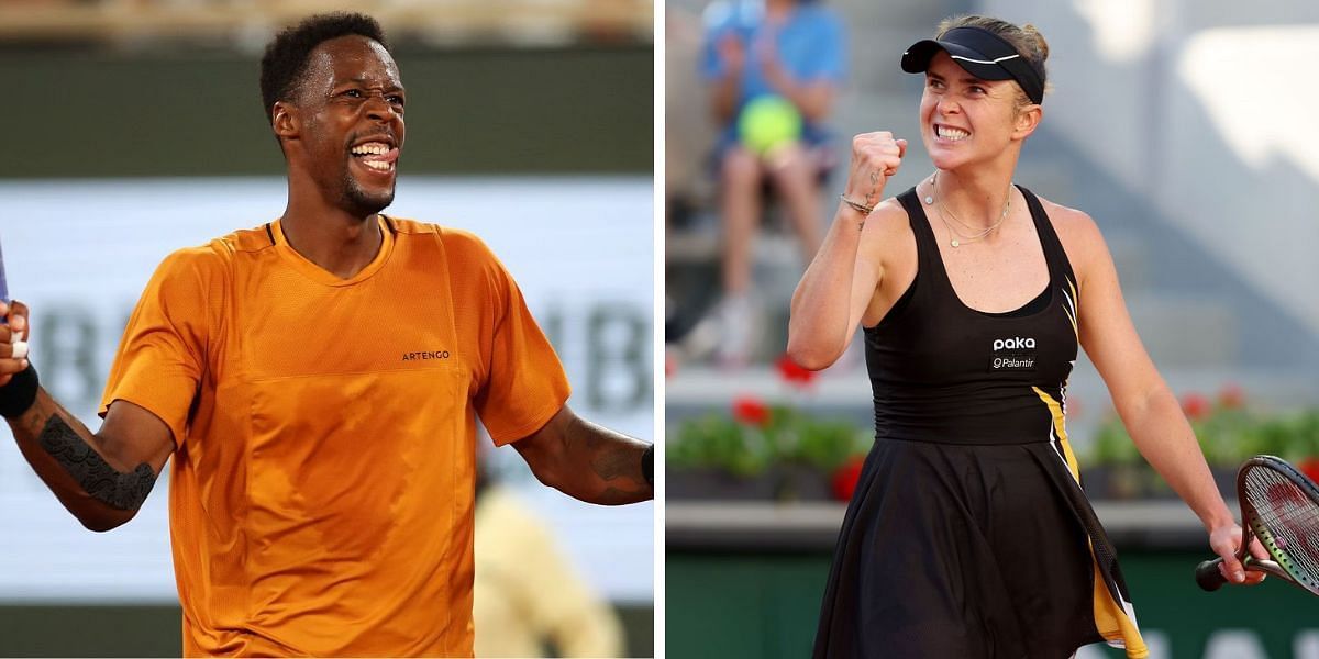 Elina Svitolina Gael Monfils Wimbledon 2023