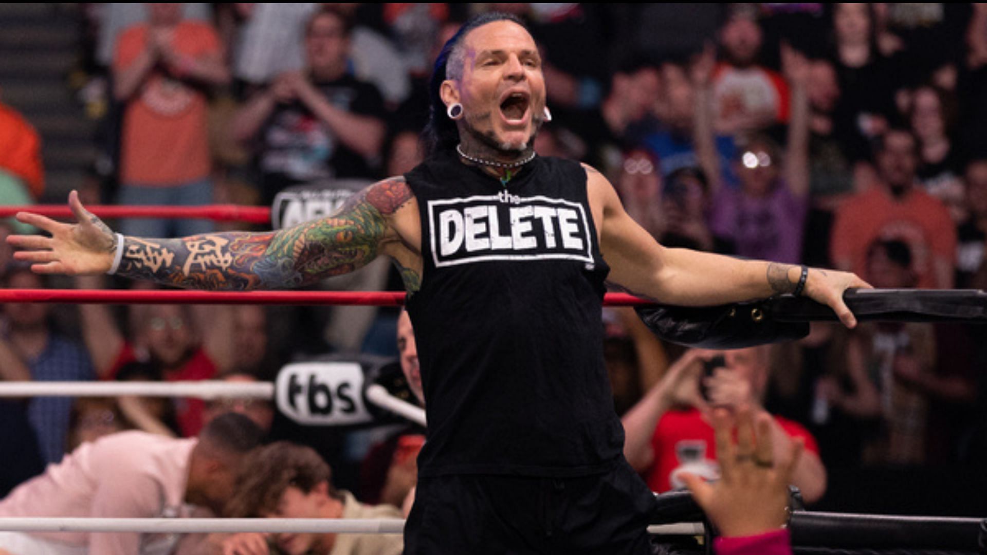 Jeff Hardy is a current AEW star