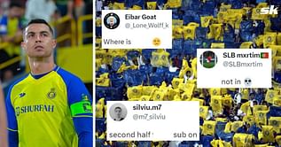 “In the picture and sitting on the bench” – Al-Nassr fans baffled as new signing fails to start alongside Cristiano Ronaldo in PSG friendly