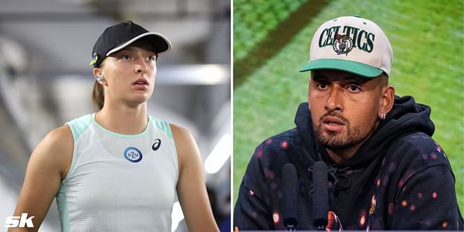 "Another horrible take" - Nick Kyrgios lashes out at tennis commentator for labeling Iga Swiatek 'not great for women's tennis'