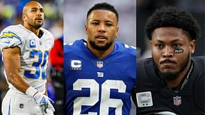 Mike Florio voices concerns over Austin Ekeler's furious Zoom call with Saquon Barkley, Josh Jacobs to save RB market: "Went nowhere”