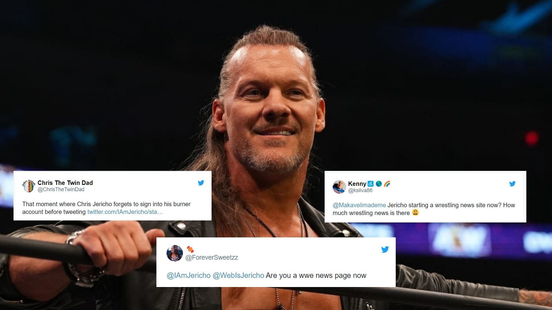 Chris Jericho is a wrestling icon currently with AEW