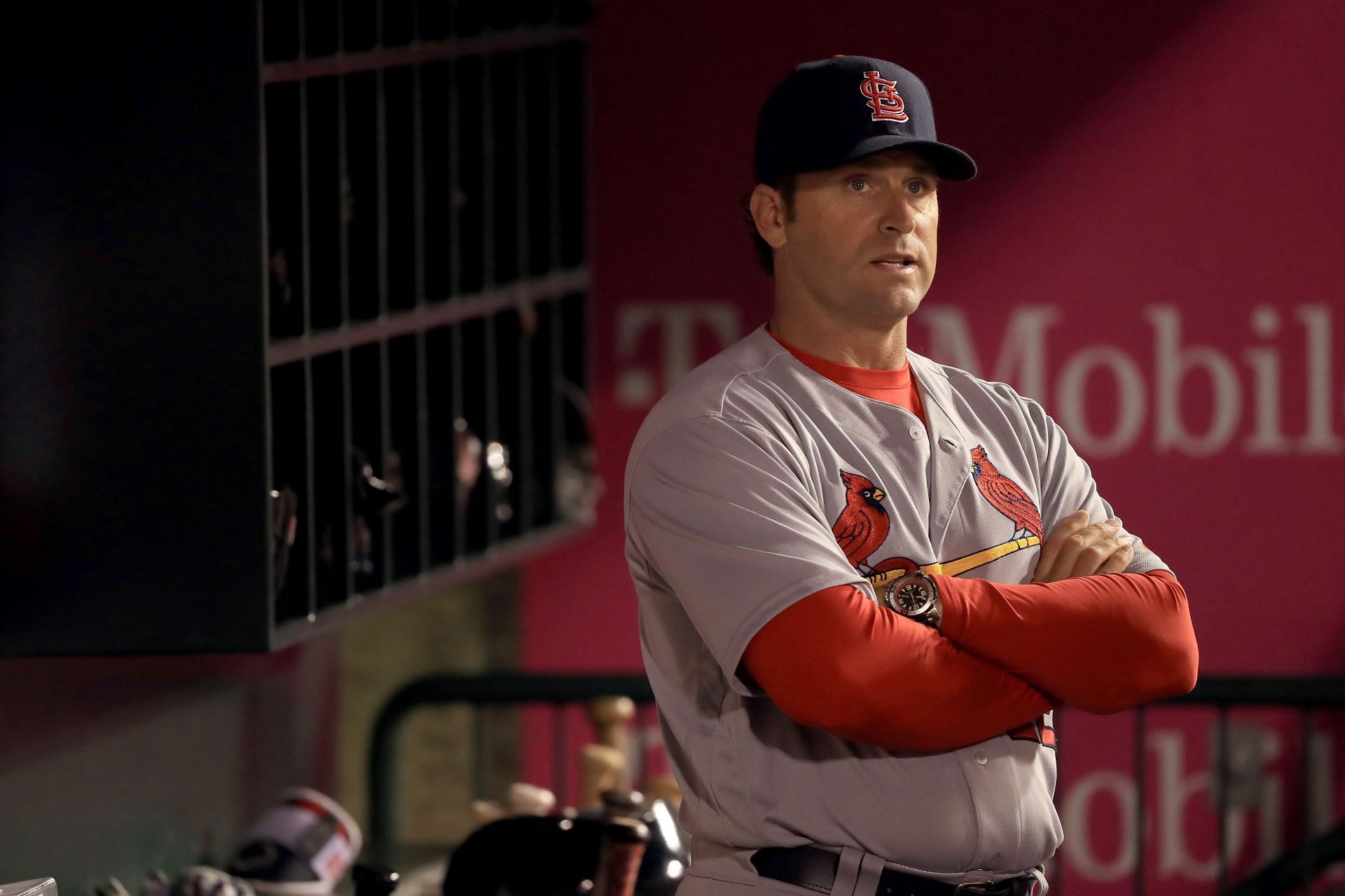 Mike Matheny played for the St. Louis Cardinals and the San Francisco Giants
