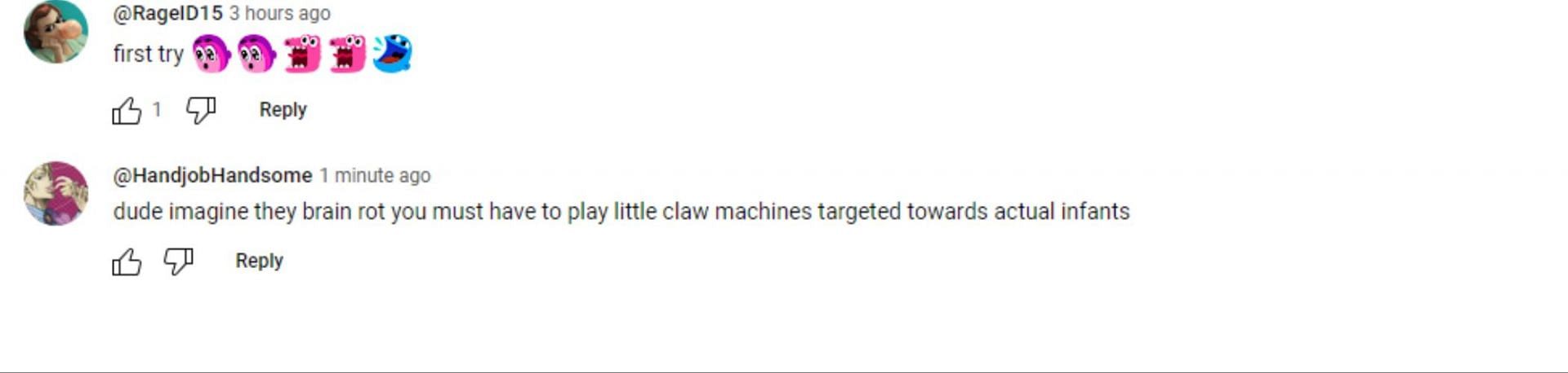 The responses ranged from jokes to outright insults (Image via xQc clips/YouTube)