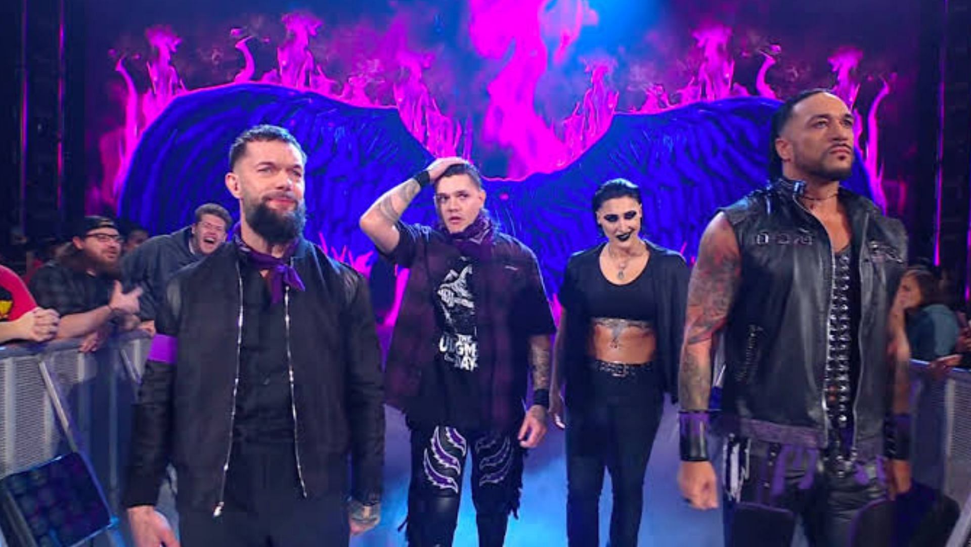 Rhea Ripley has been in The Judgment Day since Edge founded it. 