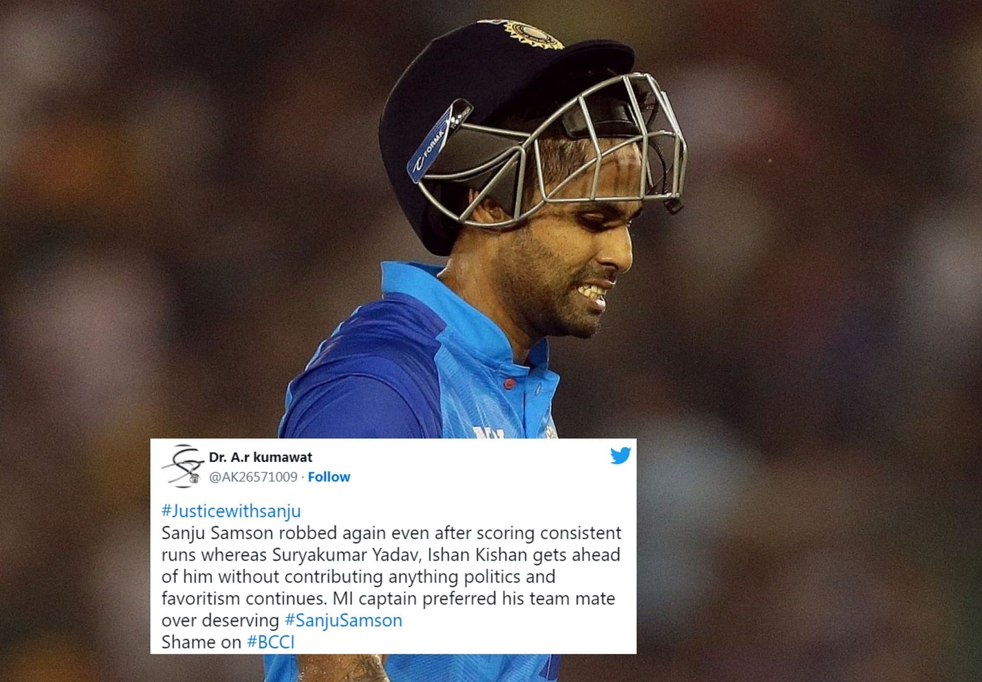 Fans react after Suryakumar Yadav finds place in India