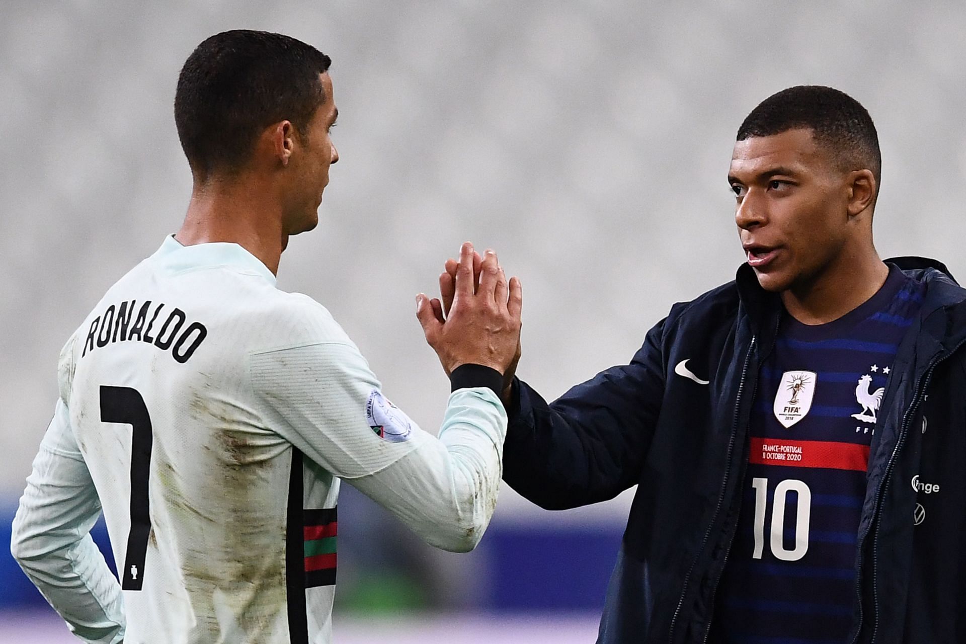 Cristiano Ronaldo dubbed Kylian Mbappe &#039;the future and the present&#039;.