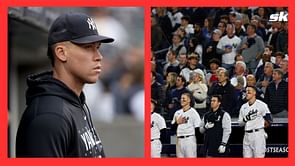 Aaron Judge reveals why he sings 'God Bless America' every game: "My sign of respect for the veterans who are being honored"