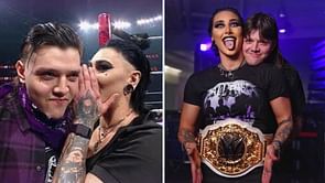 "Dirty Dom is undefeated" - Dominik Mysterio speaks after first-ever singles title win; Rhea Ripley insists "he's already surpassed" Rey Mysterio