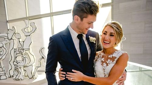 Trea Turner and his wife, Kristen Turner