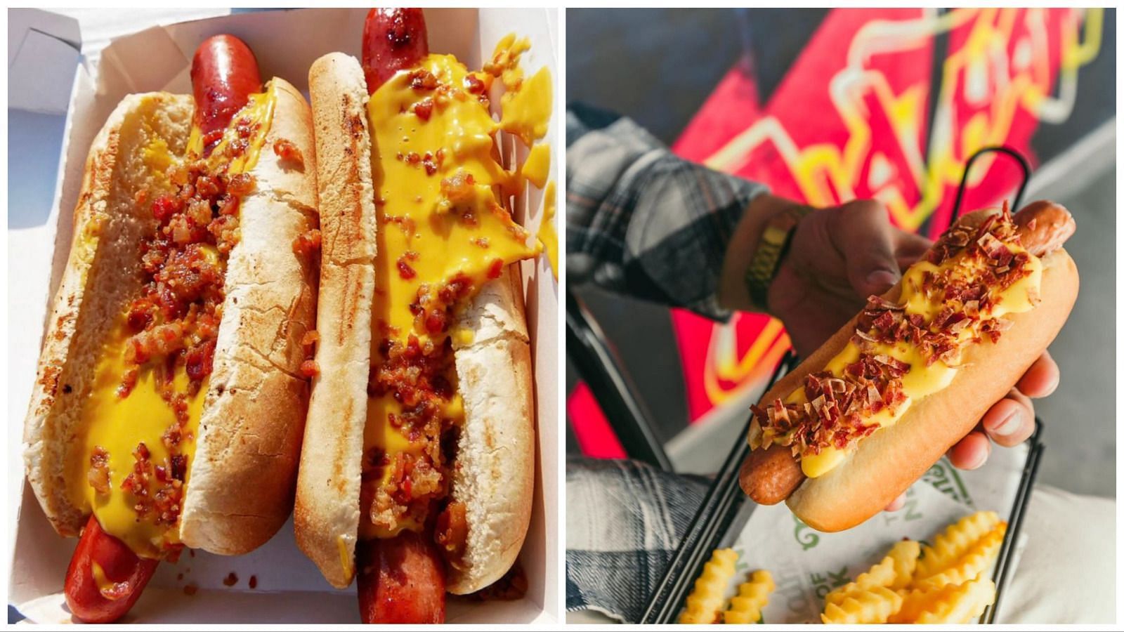 On the occassion of National Hot Dog Day, several restaurants are offering exciting deals (Image via Twitter / @originalnathans / Instagram / nathansfamouseg)