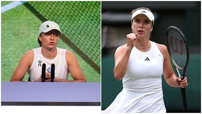 Iga Swiatek: "I'm happy that Elina Svitolina is back after becoming a mother; I don't know how tough it is, but I'm sure it's really tough"