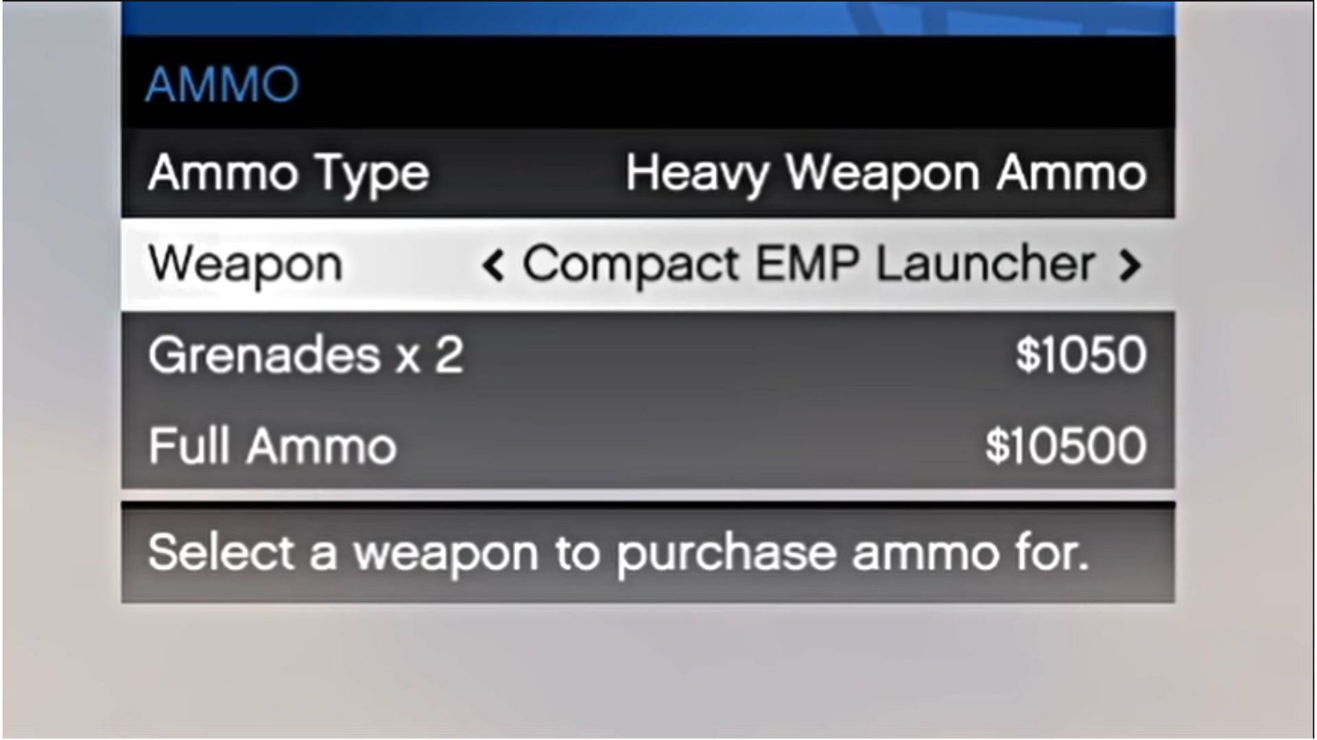 The Compact EMP Launcher ammo is quite pricey (Image via YouTube/GhillieMaster)