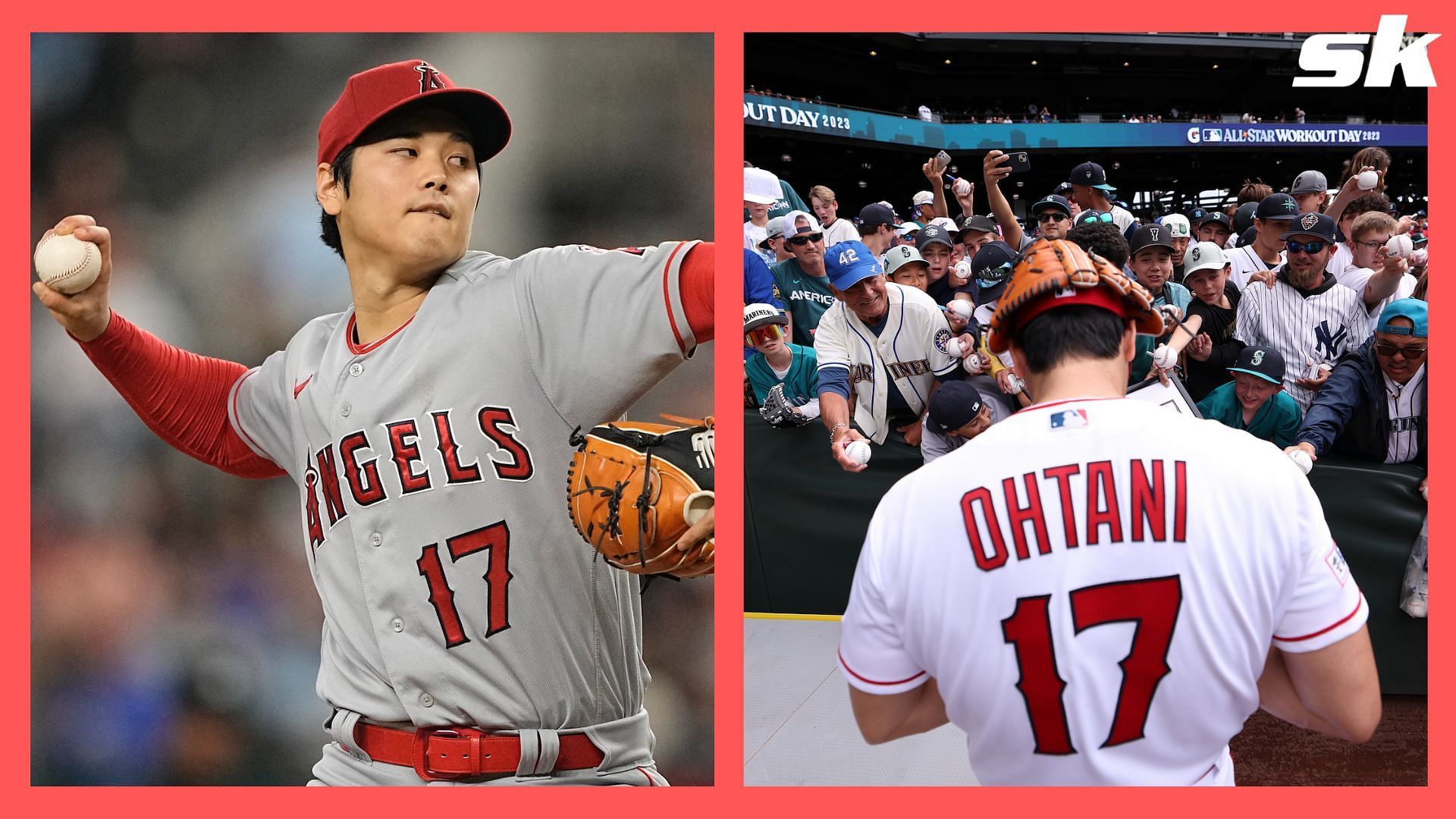 Shohei Ohtani of the Los Angeles Angels