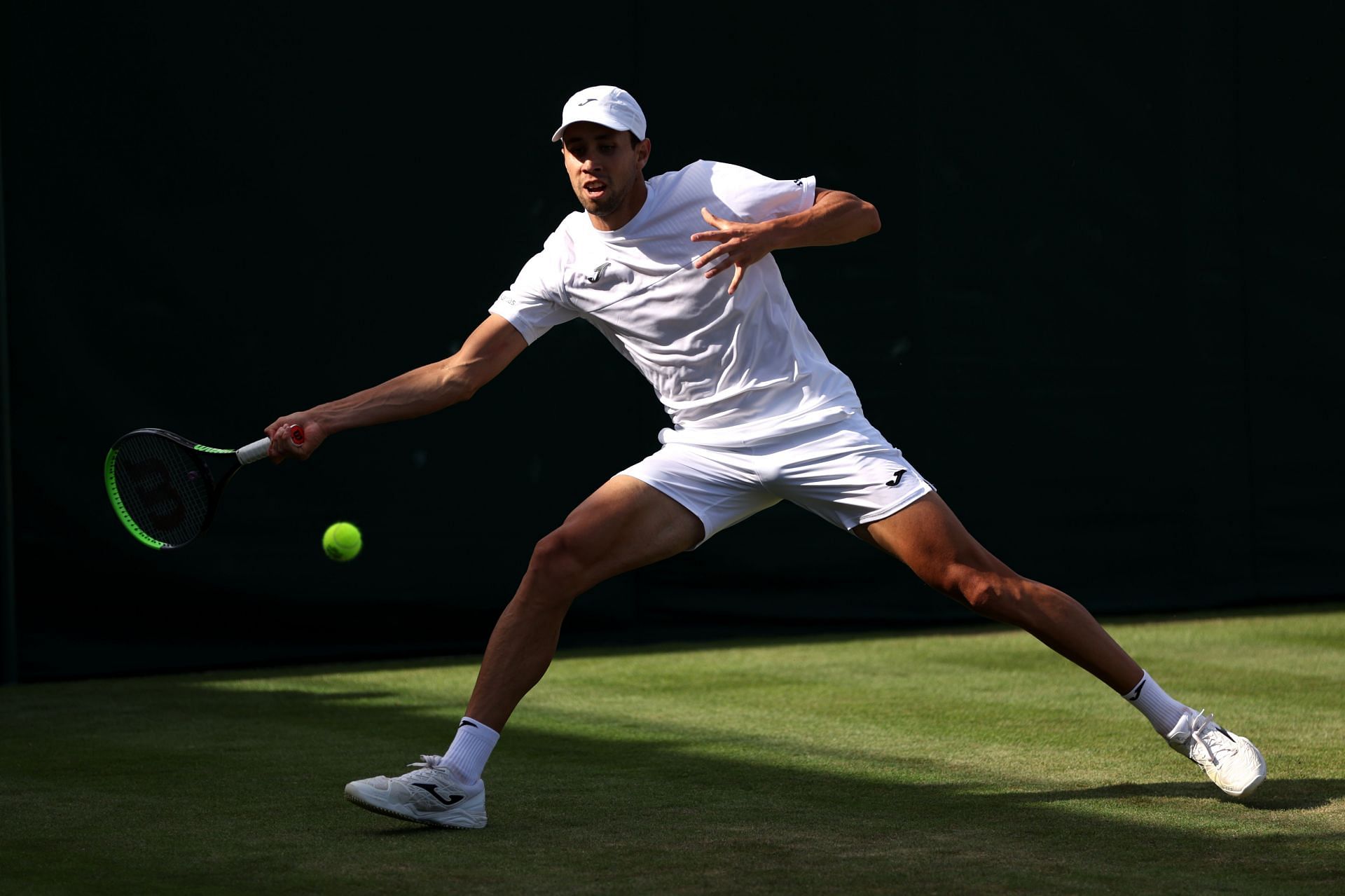 Daniel Elahi Galan at the 2023 Wimbledon.