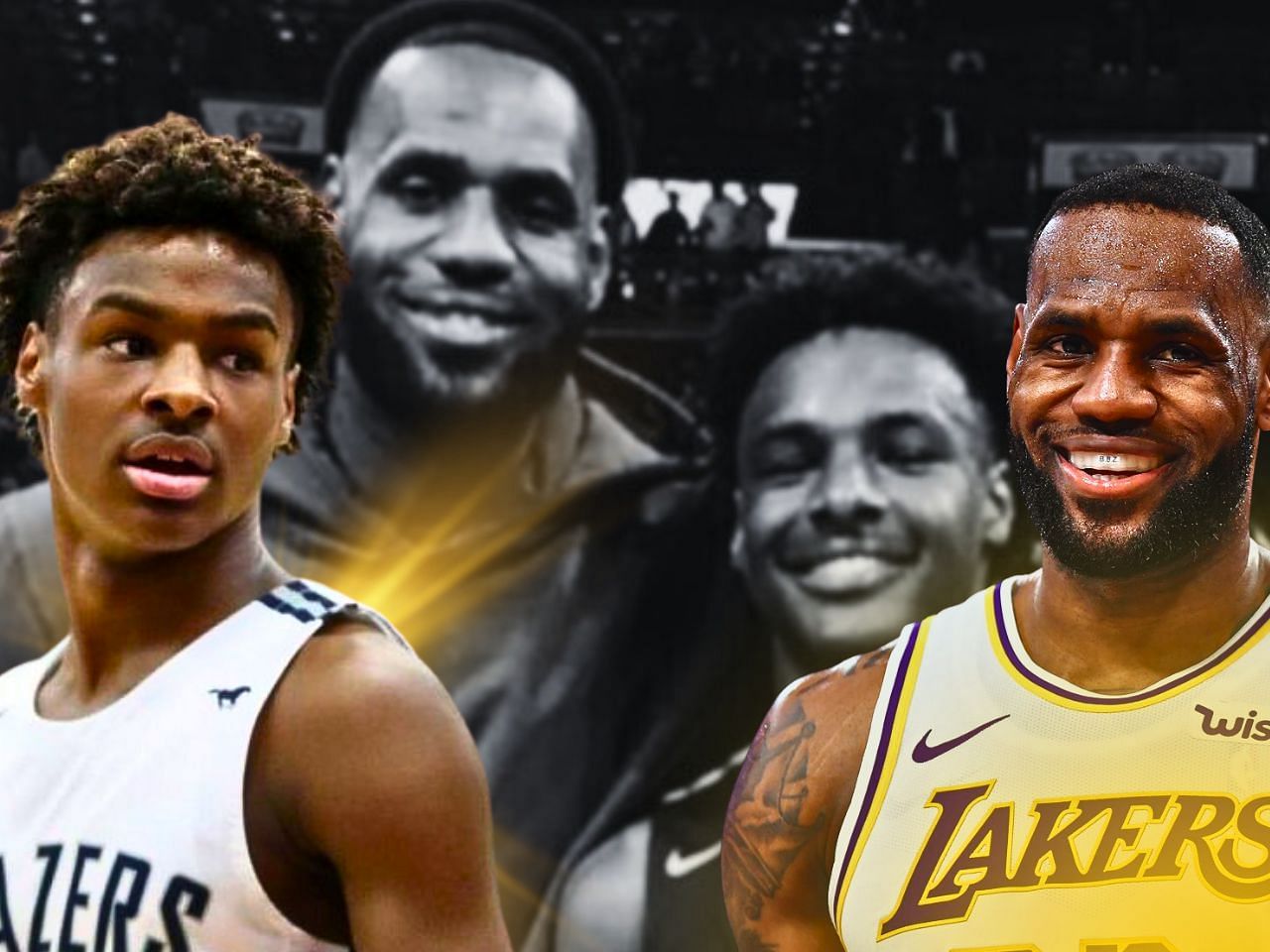 Bronny James received support from fans as LeBron James addresses with a heartfelt tweet