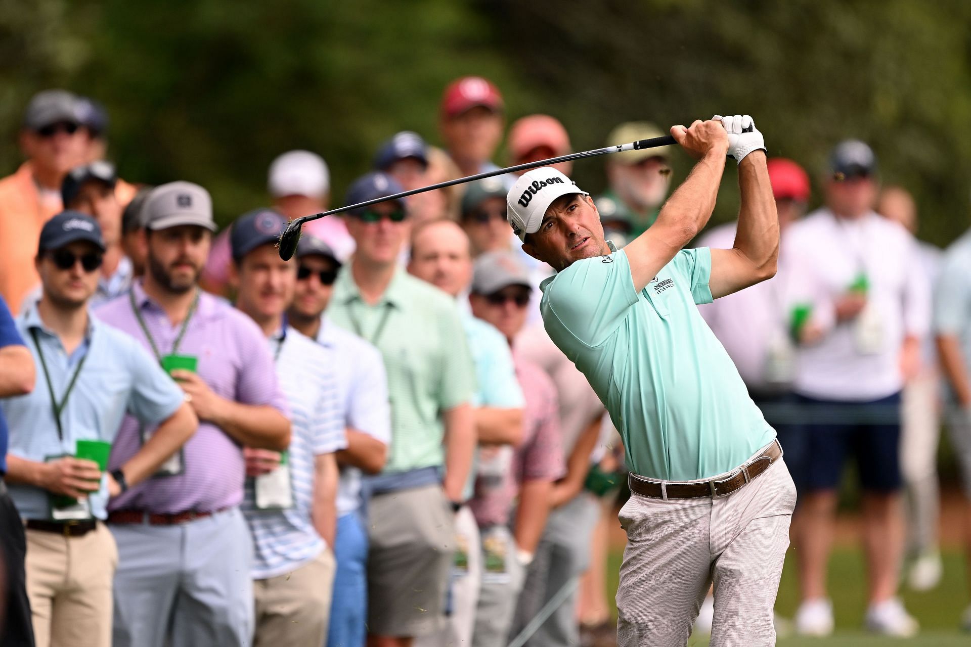 Kevin Kisner, The Masters - Round One (Image via Getty).