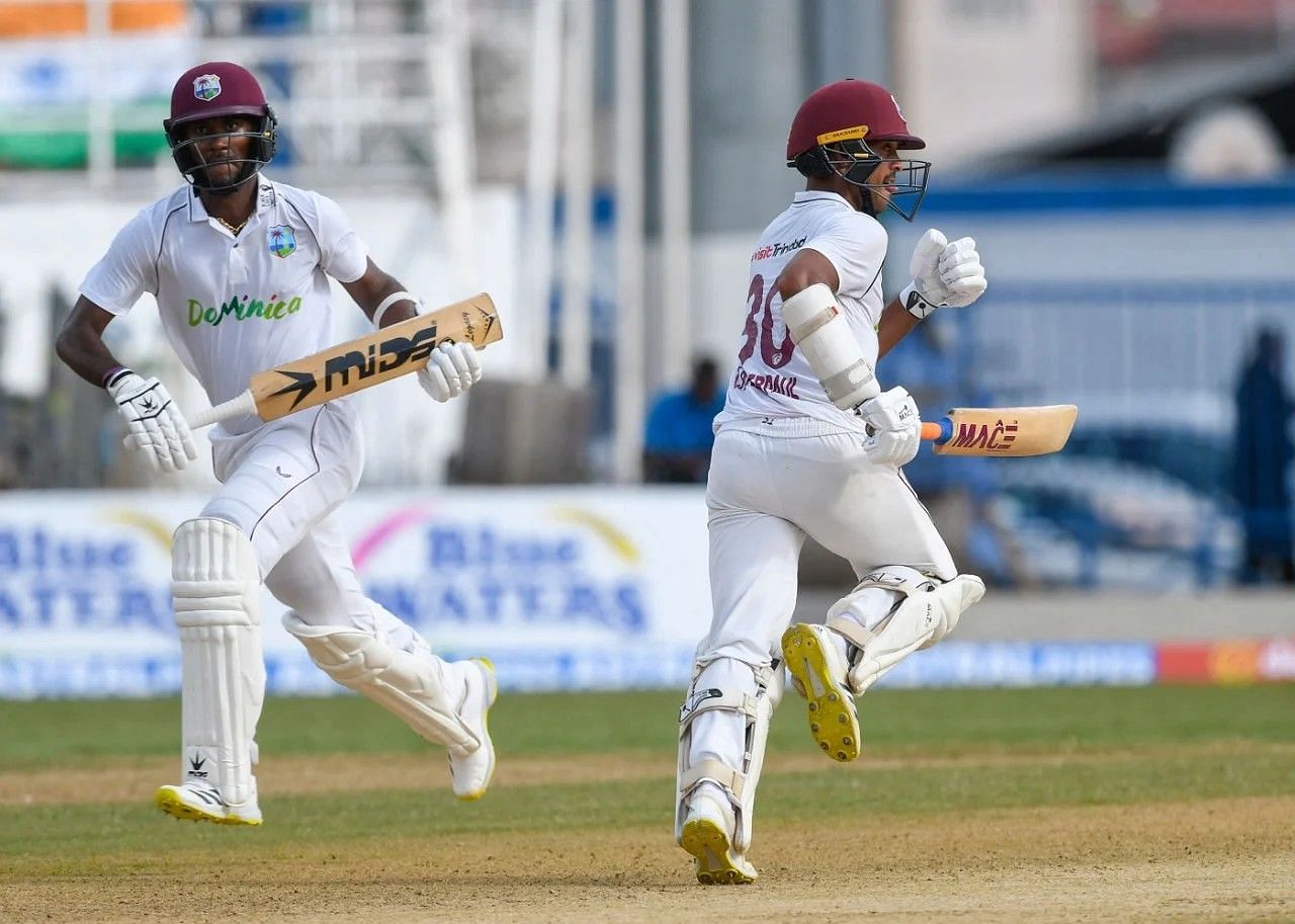 Kraigg Brathwaite and Tagenarine Chanderpaul [Getty Images]