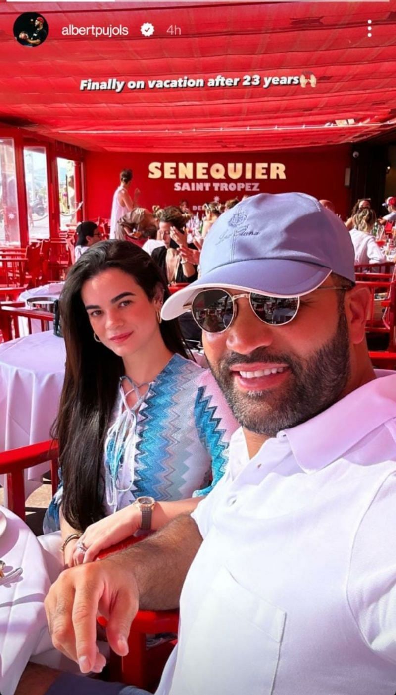 Former MLB star Albert Pujols finally takes a break, enjoys epic vacation  with wife Nicole Fernandez in France after 23 long years