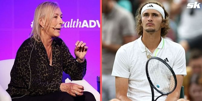 "Needs to be actually investigated" - Martina Navratilova urges prompt action in light of latest assault allegations against Alexander Zverev