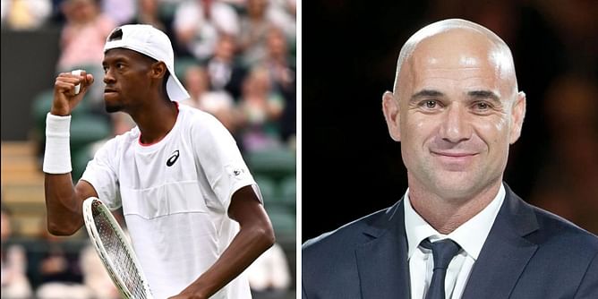 Christopher Eubanks breaks Andre Agassi's 31-year-old Wimbledon record despite quarterfinal exit
