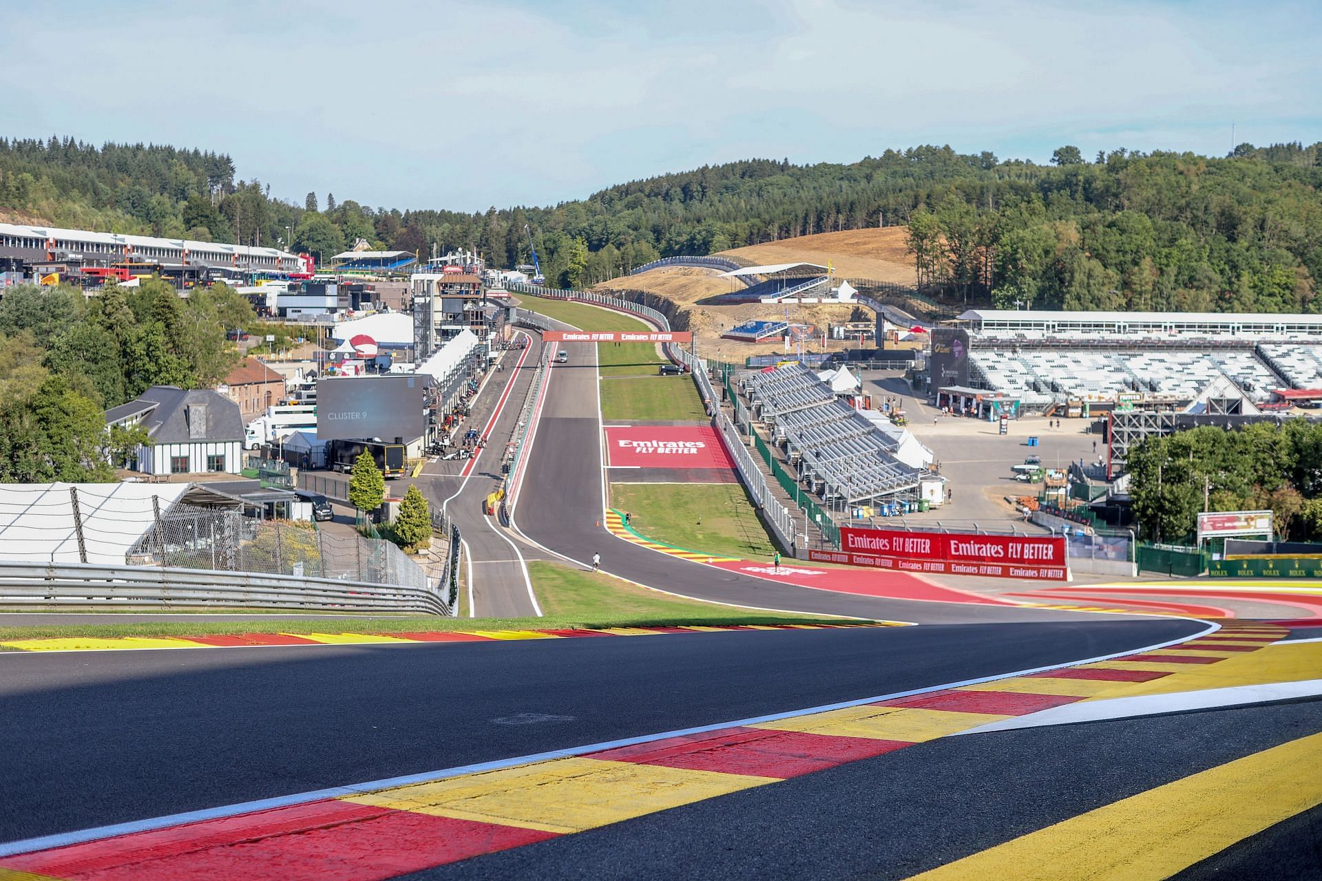 The iconic Eau Rouge at Circuit de Spa-Francorchamps (Photo by Peter Fox/Getty Images)