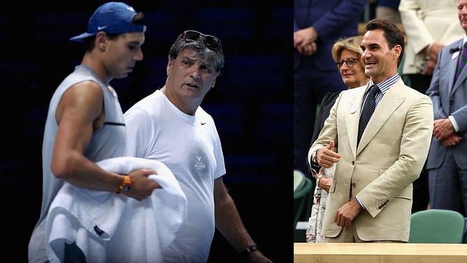 "Larger than the one any player will take after any victory" - Rafael Nadal's uncle Toni on standing ovation for Roger Federer at Wimbledon