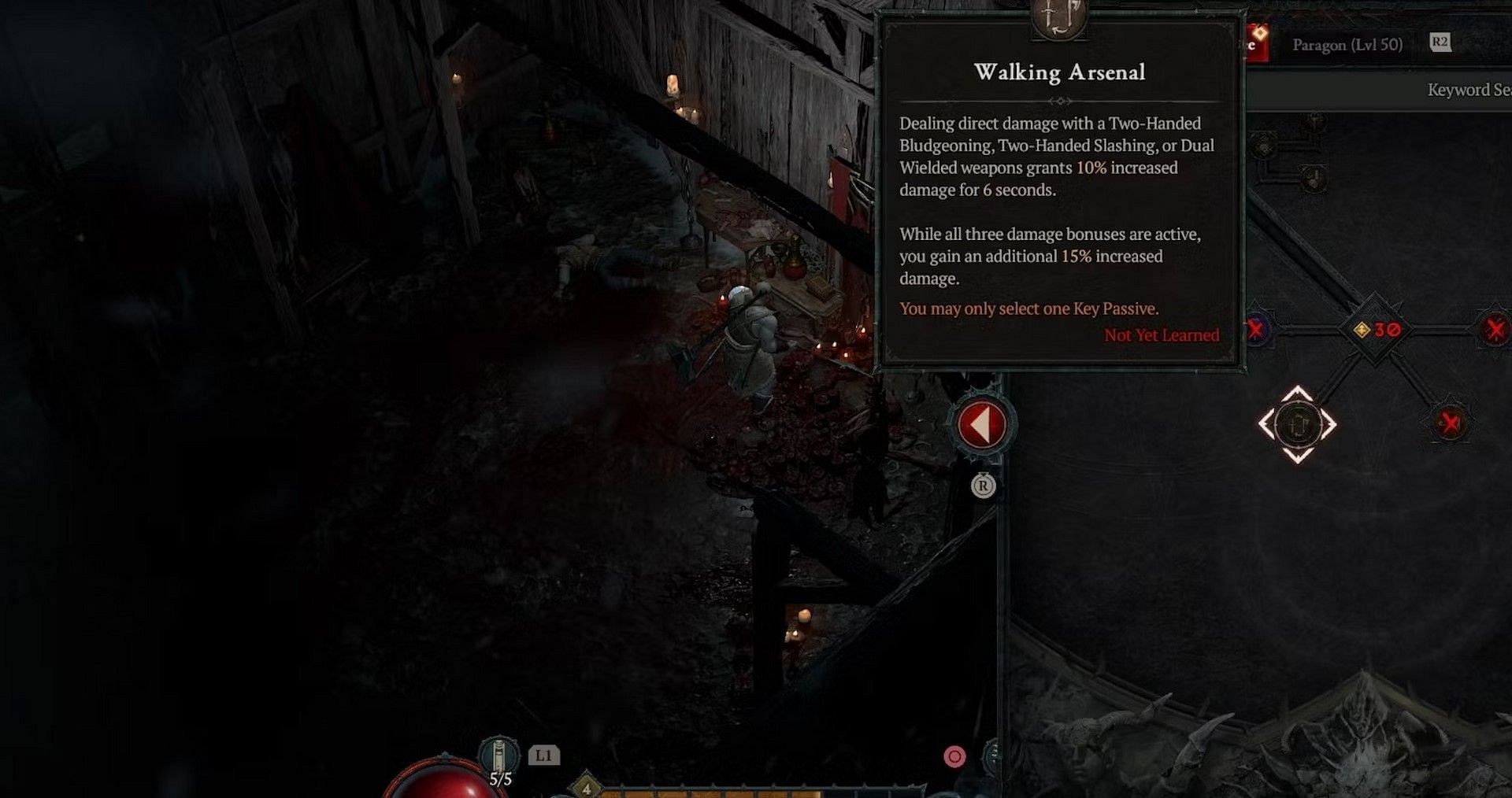You can deal increased damage with Bludgeoning weapons (Image via Diablo 4)