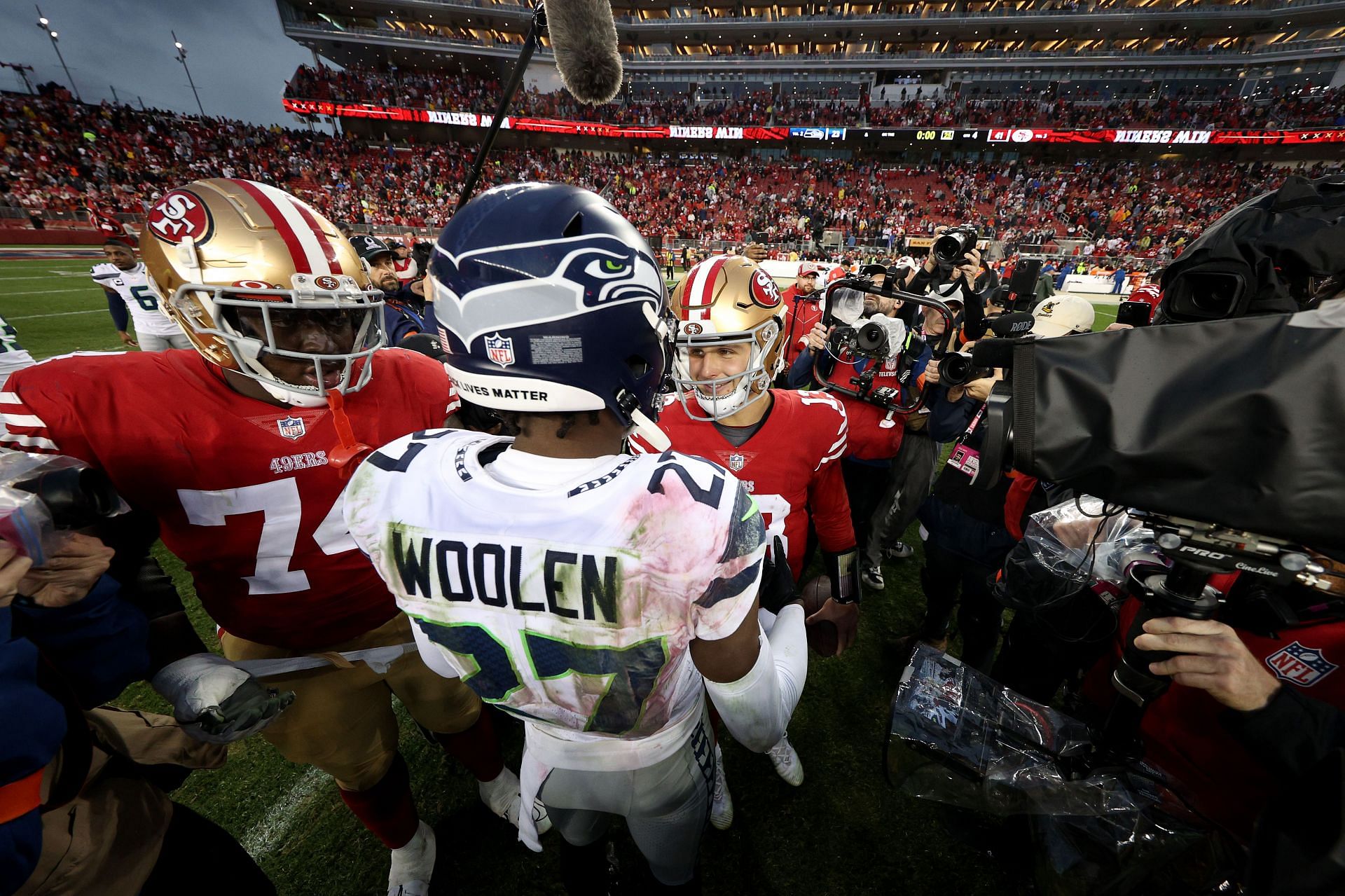 NFC Wild Card Playoffs - Seattle Seahawks v San Francisco 49ers